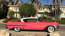 Private Beach Cities Tour in a 1957 Pink Cadillac