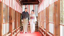 Kimono Photo Session Experience Japanese Culture Inside a Shrine