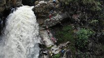 Highest Zipline + Giant Waterfall hike & climbing Private Tour