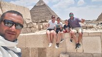 Giza Pyramids, Sphinx, Memphis, Saqqara, Lunch & Camels