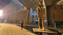 Grand Egyptian Museum And Great Pyramid of Giza