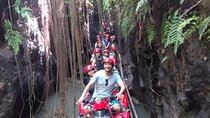 ATV Quad Bike Through Tunnel and Waterfall in Bali