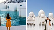 From Dubai: Abu Dhabi Day Tour with Grand Mosque & Louvre Museum 