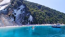 From Poros:Ithaca Cruise from Kefalonia to Gidaki Beach and Vathy