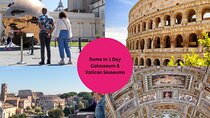 1-Day Rome: Vatican & Colosseum Tour 