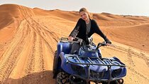 Sand boarding Camel ride and 1 hour ATV in Dubai Lahbab Red Dunes