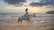 Sunset Beach Horse Ride In Taghazout