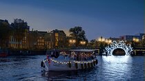 Amsterdam: Luxury Light Festival Cruise Unlimited Drinks Included