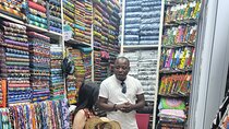 African custom clothing making experience with fabric tour 
