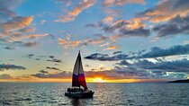 Sunset Sailing on a Floating Tiki Bar Charming Hawaiian Catamaran