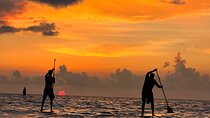 Sunrise Stand Up Paddle activity on a privileged beach.