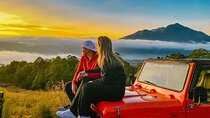 Kintamani Black Lava Sunrise Jeep Adventure with Temple in Bali