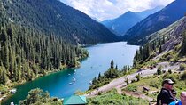 Tour in Almaty Kaindy Lake and Kolsai Lake via Charyn Canyon