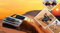 Doha : Half Day Desert Safari With SandBoarding and Camel Ride