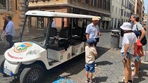 Rome: 3 Hours Private/Group Tour Golf cart with Gelato 