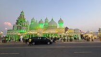 Global Village two way transfer by van in Dubai