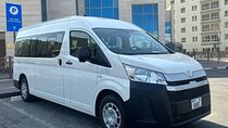 Dubai full day chauffer by 12 seater van
