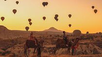 Camel Ride Through Cappadocia's Fairy Chimneys With Balloon view