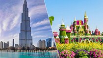 Dubai Combo: Burj Khalifa at the top & Miracle Garden Tickets