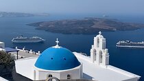 Shore Excursion Santorini, 3 Bells, Oia, Megalochori & Beach Time