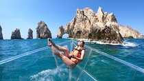 Tour to the Arch of Cabo San Lucas in a transparent glass boat