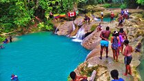 Ocho Rios Blue Hole and Beach with Stops for Lunch and Shopping