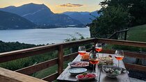 La 'Dolce Vita' Hike to Mountain House with Lake View Aperitivo