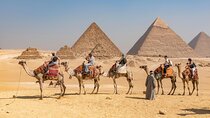 Giza Pyramids Sphinx Memphis and Saqqara Private Tour