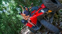 Zipline, Cenote and ATV Adventure with Pickup