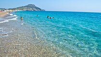 Top attractions of Rhodes including leisure time at the beach.