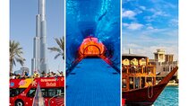City Sightseeing Dubai HOHO Bus Tour, Dhow Cruise & Dubai Frame