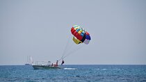 Santorini: Parasailing Flight Experience at Black Beach
