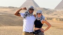 Half Day private guided tour Giza Pyramids,Sphinx,lunch,camel rid