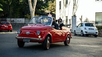 Classic Elegance: Vintage Fiat 500 Cabriolet Rome Tour