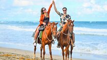 Horseback Riding along Macao Beach with Transportation