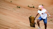 Lahbab Red Dunes Safari with Camel Ride, Sandboard & BBQ