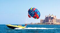 Dubai Adrenaline Rush: Banana Boat + Parasailing