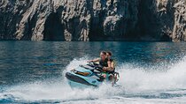 Jet Ski Experience in Cala en Basset and Cueva s'Argilau