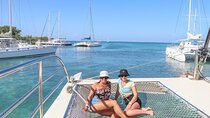 Saona Island Catamaran Tour Buffet & Open Bar from Punta Cana