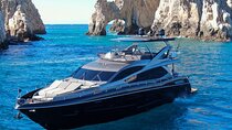 Luxury Black Yacht in Cabo