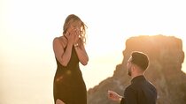 Magical Proposal Photoshoot In Santorini