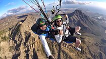 SILVER 1000m paragliding tandem flight above South Tenerife