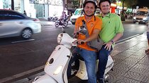 Sai Gon Local Food With White Vespa Scooter Tour