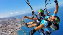 BRONZE tandem paragliding flight in South Tenerife, free pick up