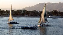 Riding a felucca at Sunset and wandering the streets of Luxor