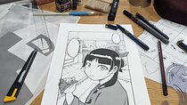 Anime Manga Spot Tour and Manga Drawing Class in Shibuya
