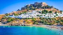 Visit Lindos village and Lindos Acropolis on your own!