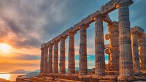 Private Sightseeing Sunset Tour in Sounio with Transfer Included