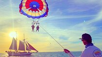 Parasailing over the Historic Key West Seaport