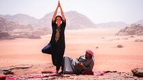 Yoga & Sunset Desert Tour in Wadi Rum Jordan with overnight